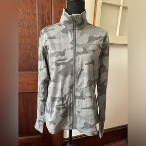 Mondetta Womens Camo Activewear Zip Up, NWOT